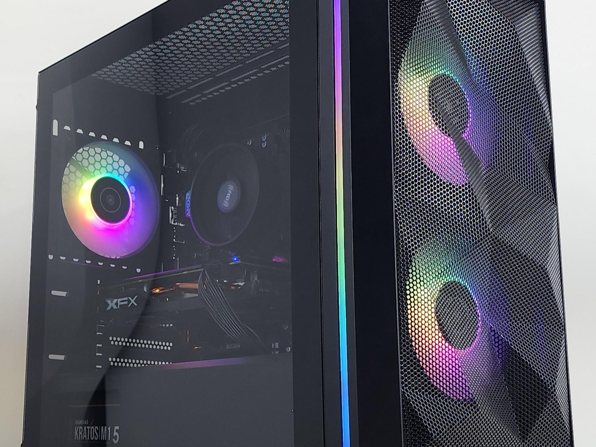 Gaming PC RYZEN 3 1200 16GB RAM 256GB SSD + 1TB HDD RX 570 8GB Win11 Computer