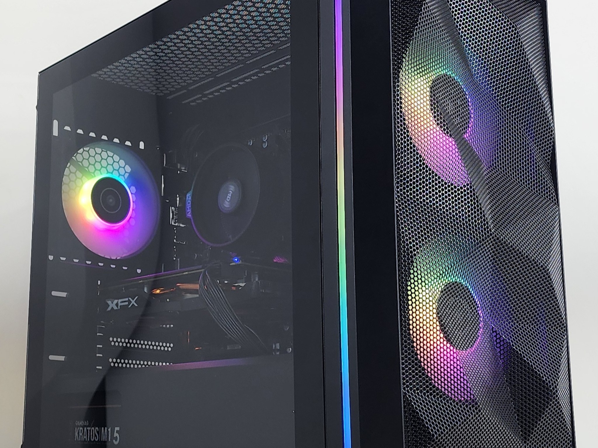 Gaming PC RYZEN 3 1200 16GB RAM 256GB SSD + 1TB HDD RX 570 8GB Win11 Computer