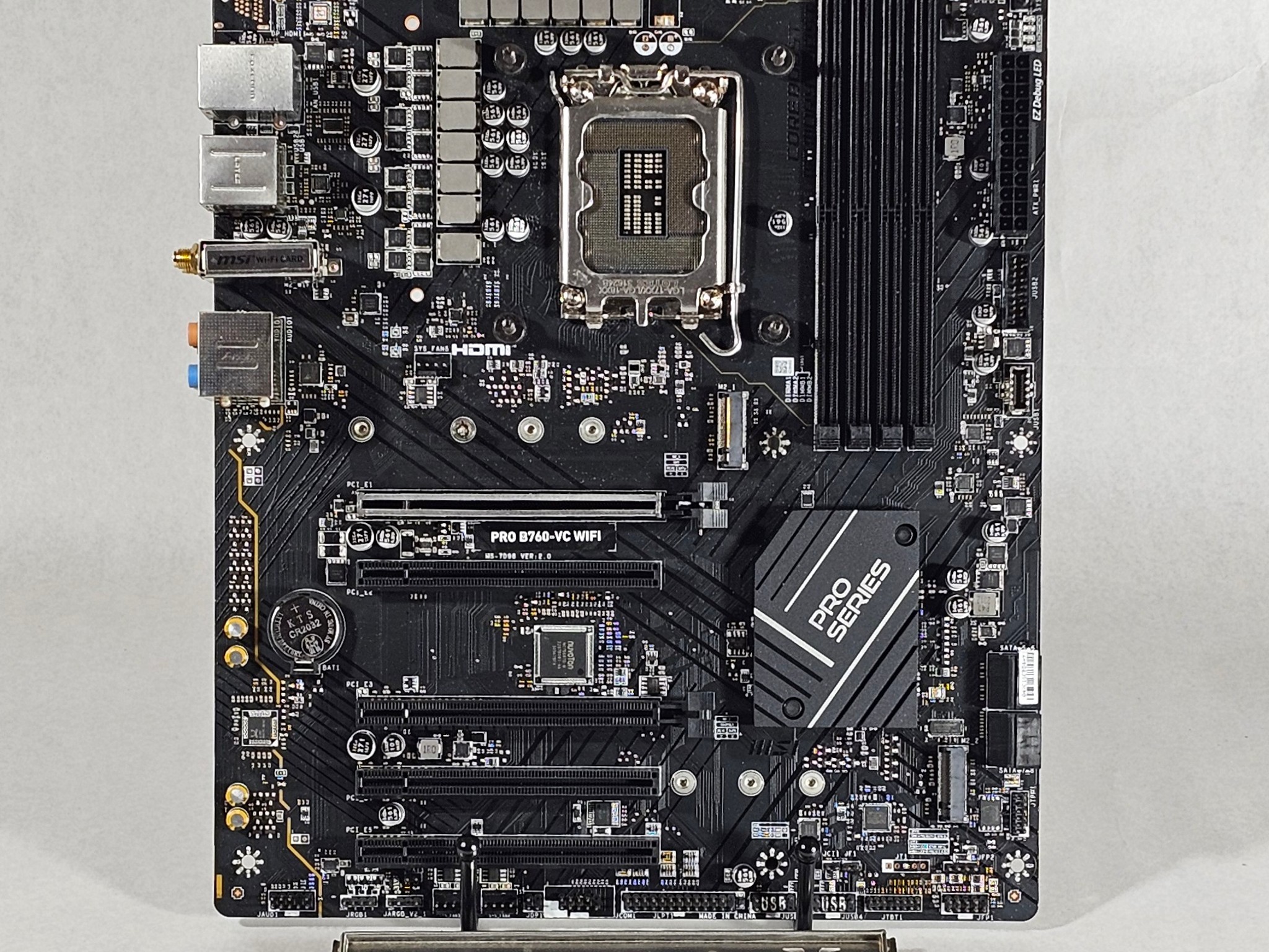 PRO B760-VC WiFi LGA1700 ATX MSI Pro Series Motherboard