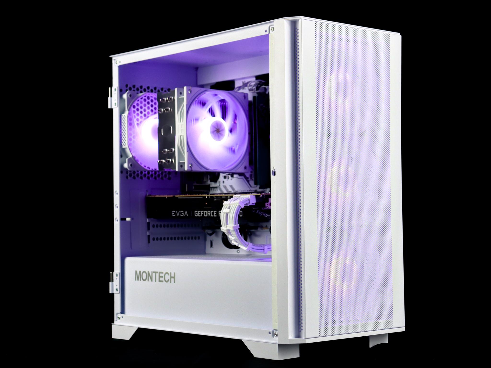 🧊❄️🧊 White Gaming PC – RTX 2070 Super , Ryzen 5 3600, 16GB RAM, 500GB SSD - WiFi, BlueTooth 🧊❄️🧊