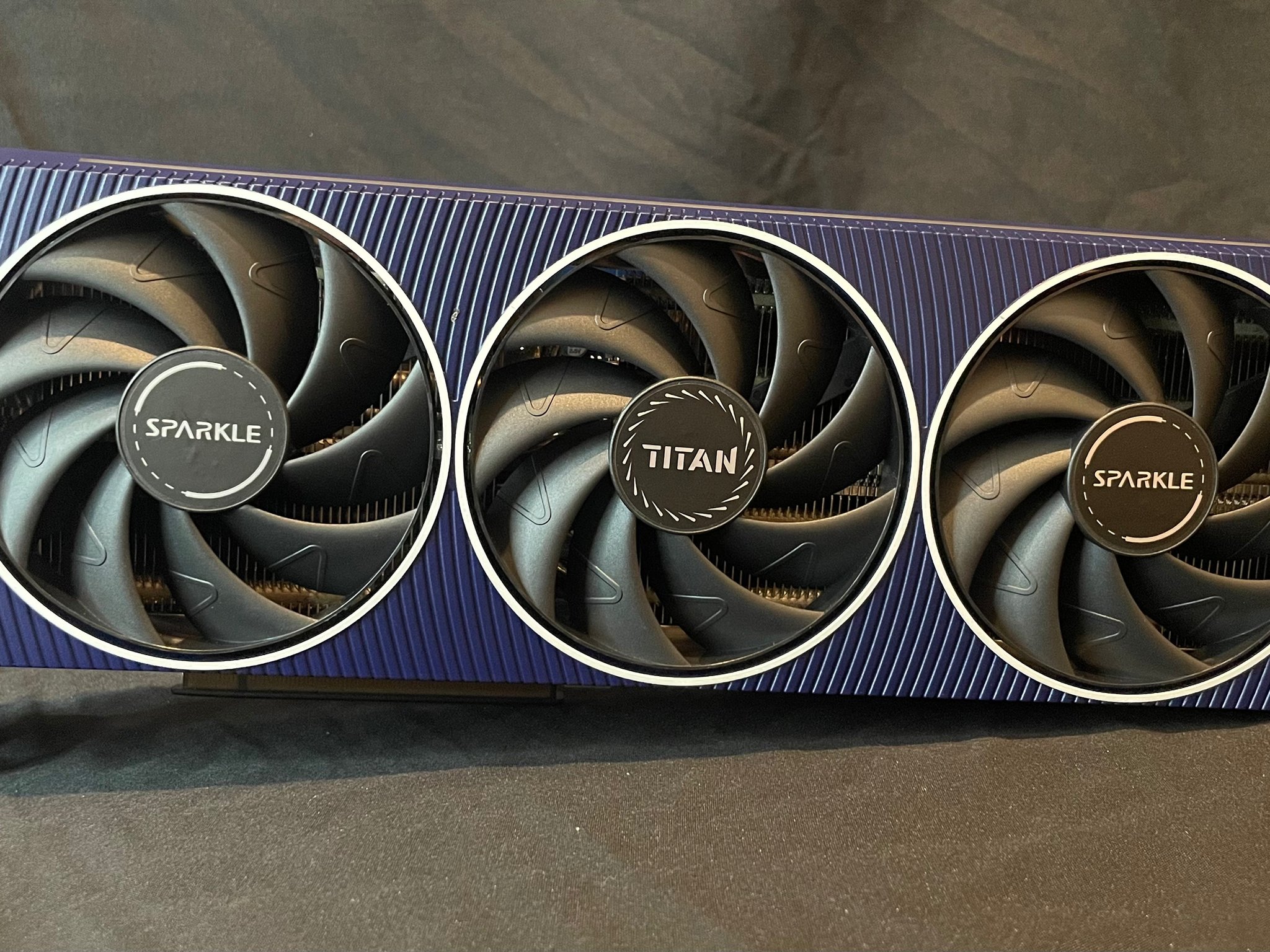 New Sparkle Intel Arc a750 Titan OC Edition