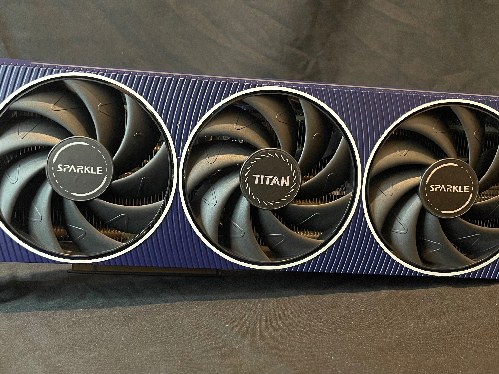 New Sparkle Intel Arc a750 Titan OC Edition