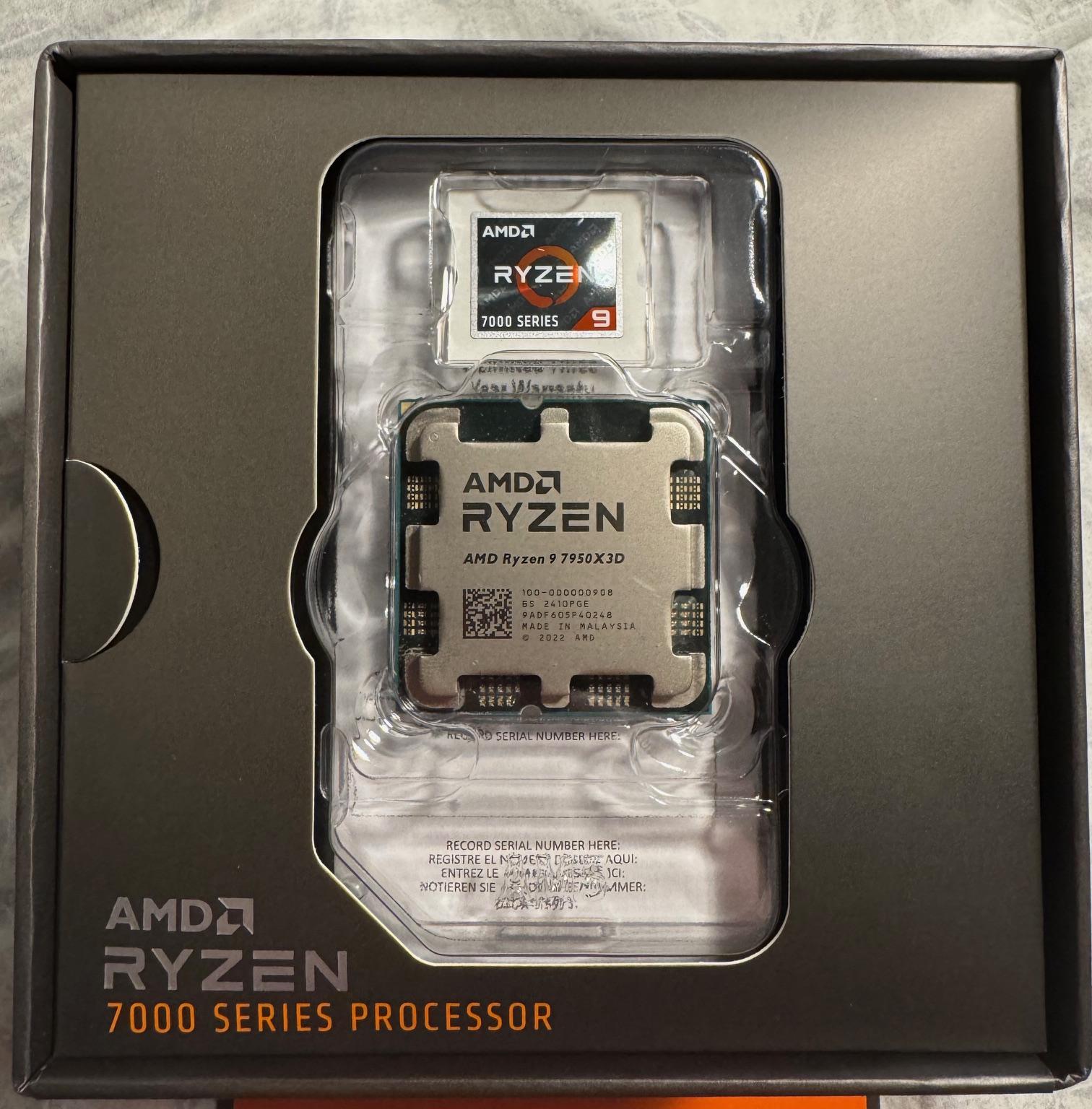 Ryzen 9 7950X3D, Used like New