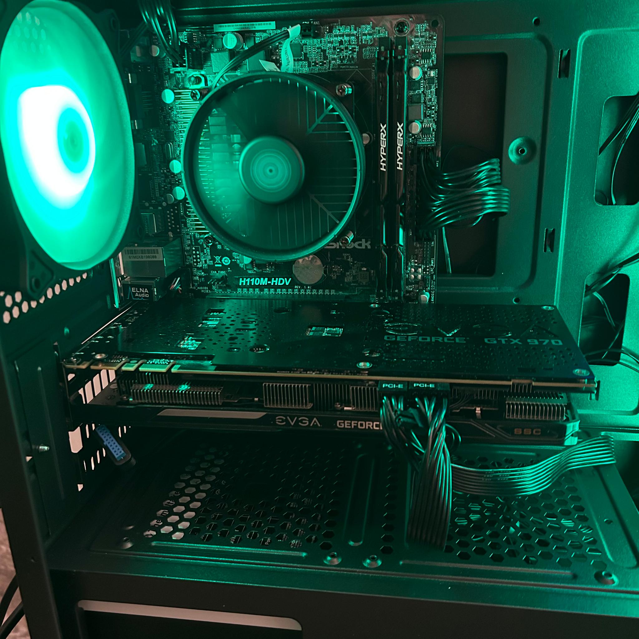 Gaming/Multipurpose PC - I7-6700/GTX 970 - 2x4GB RAM - 512GB SSD - WIN 11 H
