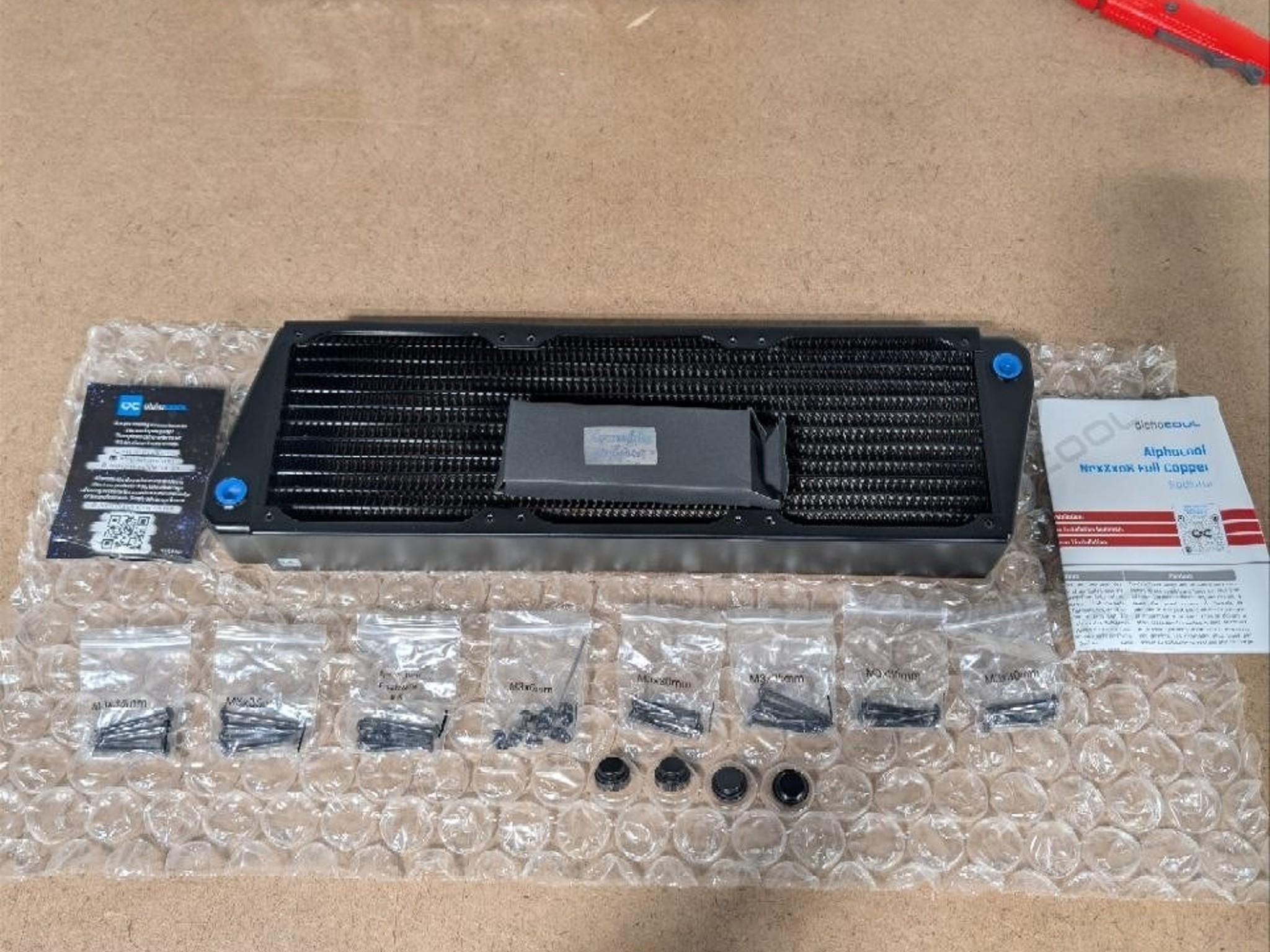 Alphacool NexXxoS XT45 Full Copper X-Flow 360mm Radiator (14235)