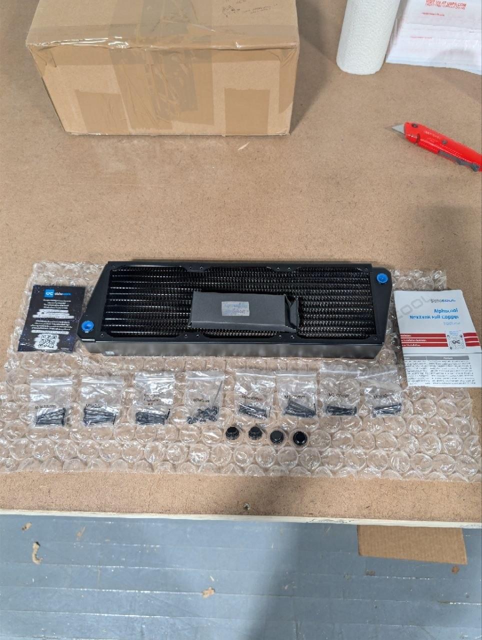 Alphacool NexXxoS XT45 Full Copper X-Flow 360mm Radiator (14235)