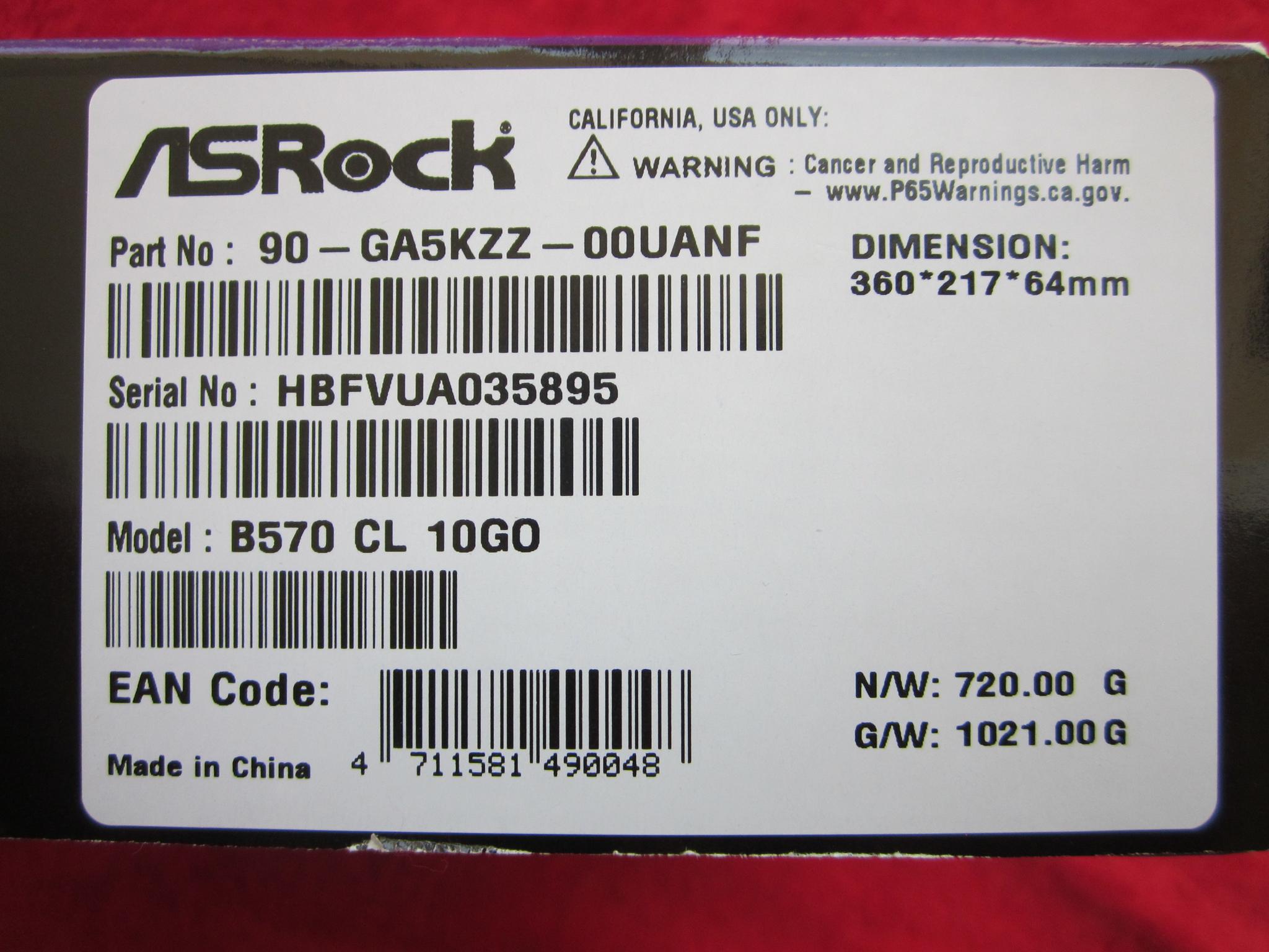 New! ASRock Intel ARC B570 10GB GDDR6 Graphics Card