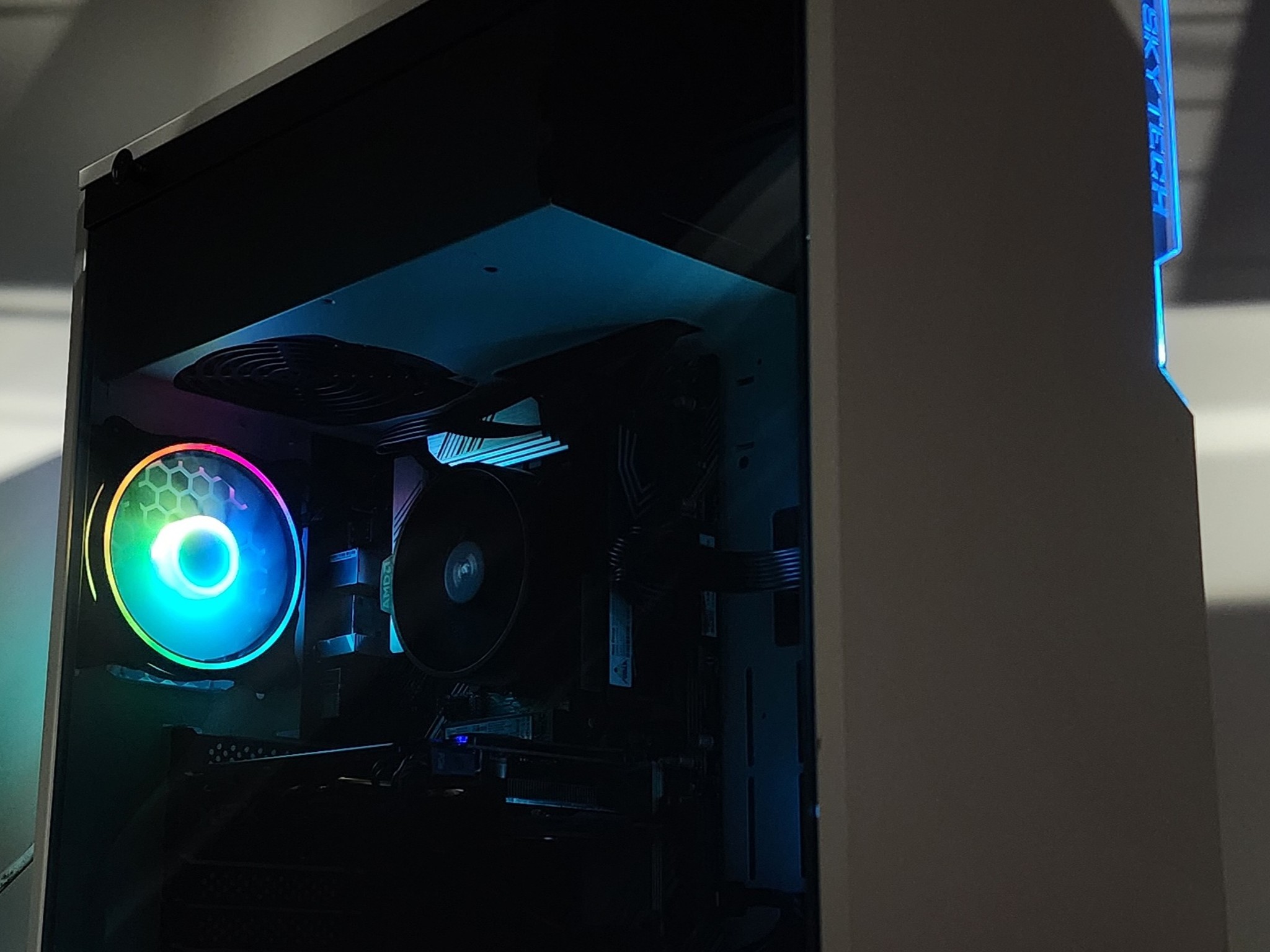 Gaming PC Ryzen 5 3600 16GB RAM 256GB SSD + 500GB HDD RX 570 8GB Win11 Computer