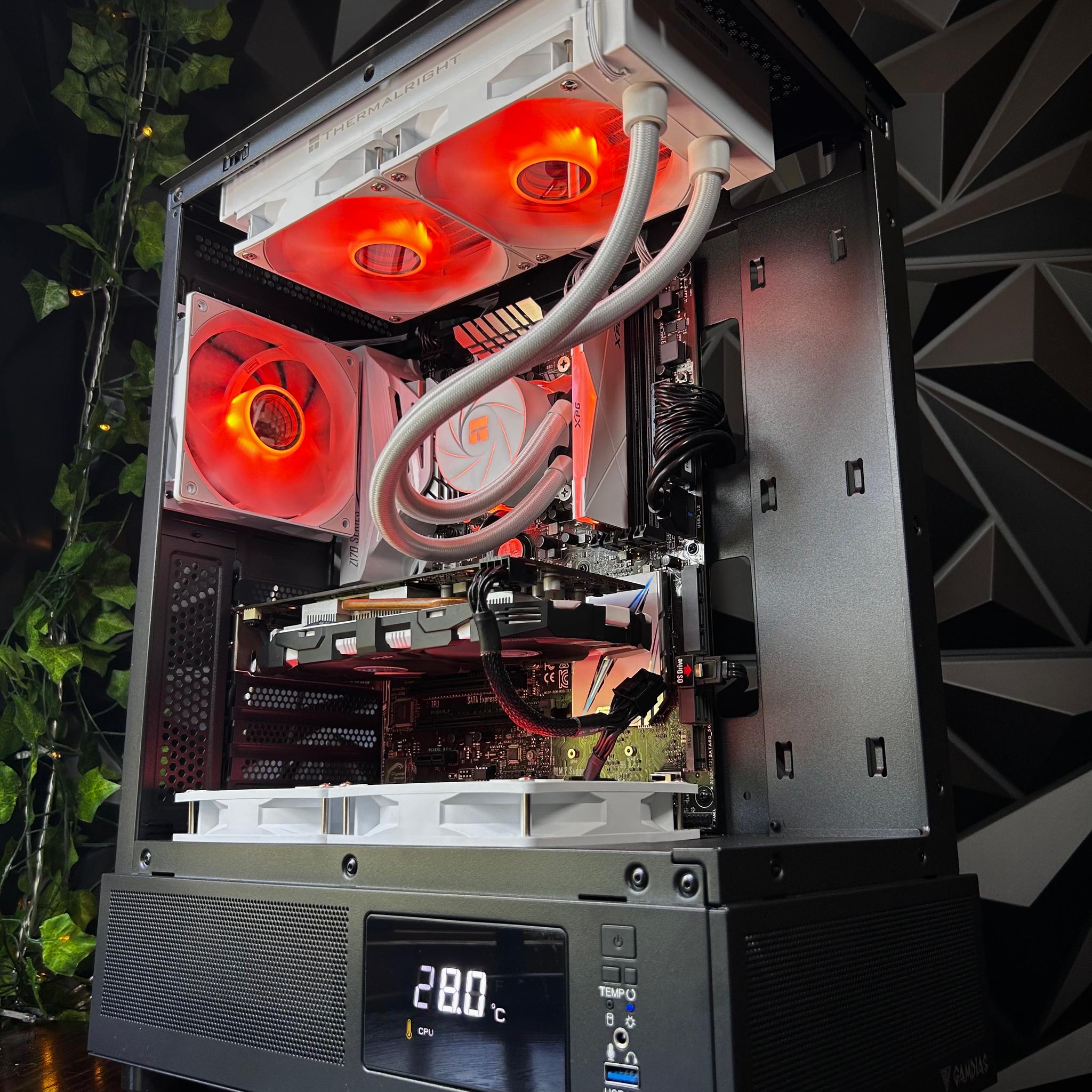 Intel i7 | GTX 1060 6GB | 16GB DDR4 | 500GB SSD | Digital Display | Water Cooled!