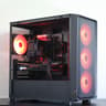 Black Gaming PC | RX 580 | R5 2600 | 16GB Ram | 512GB SSD | Windows 11 Pro | WiFi & BLE