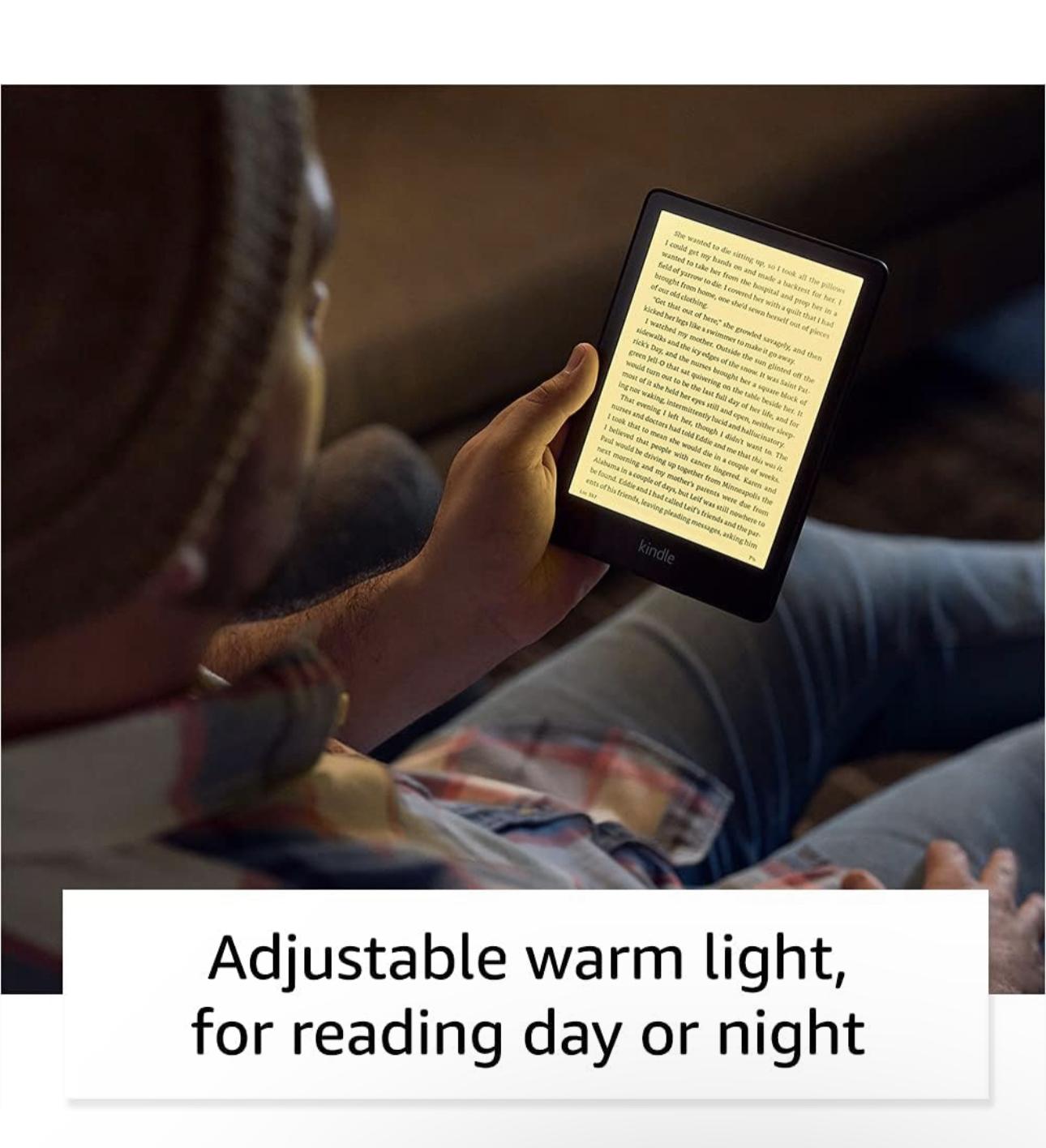 Kindle Paperwhite (8 GB) – 6.8" display and adjustable warm light – Black