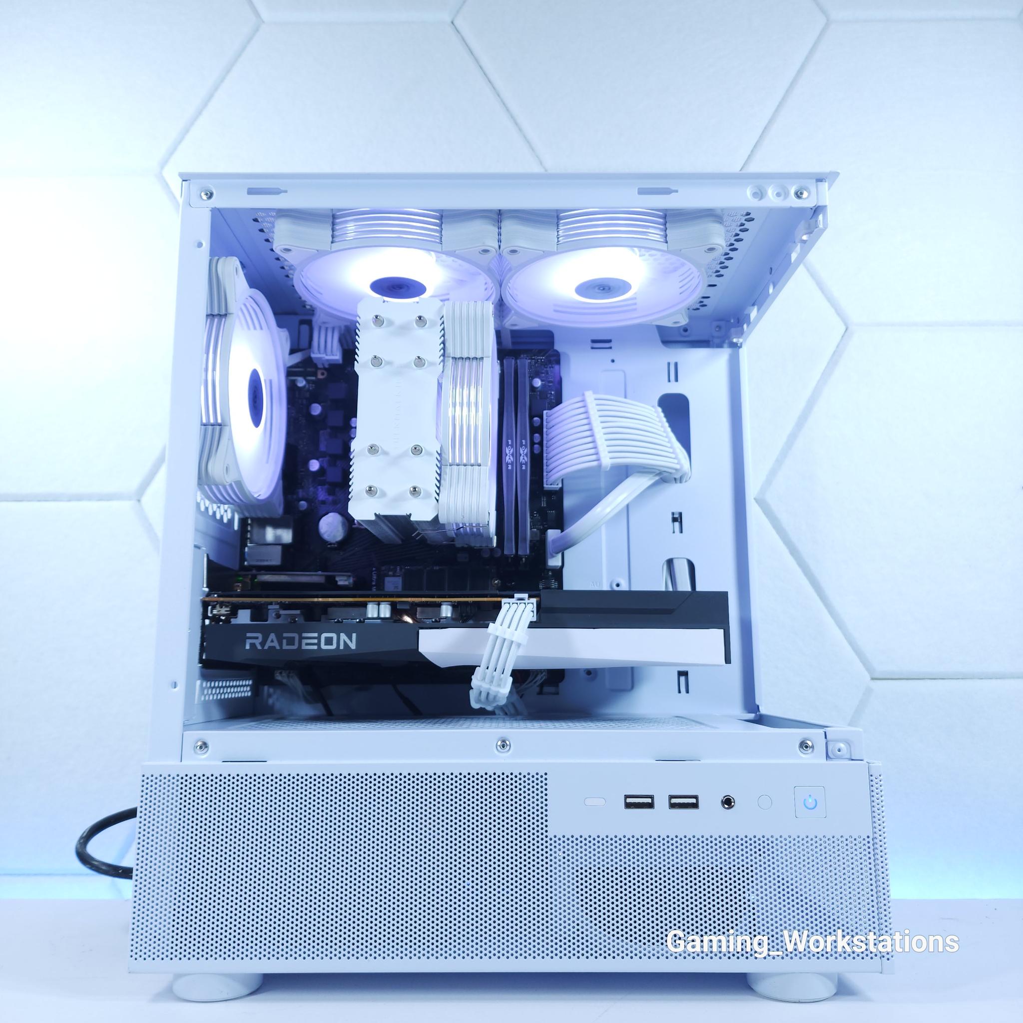 🤍🤍🤍1080p gaming | RX 6600 | Ryzen 5 5500 | 16GB 3200MHz | 1TB NVMe SSD