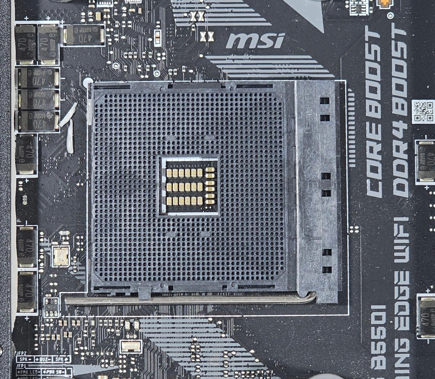 MSI MPG B550I AM4 ITX GAMING EDGE WIFI Motherboard - Like New
