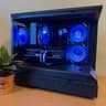 🌀Custom Blue/RGB Gaming/Streaming Computer🌀| Arc A770 16gb, Ryzen 5, Windows 11 |