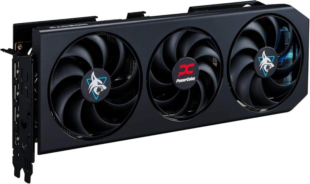PowerColor Hellhound Radeon RX 9070 XT 16GB GDDR6 Video Graphics Card