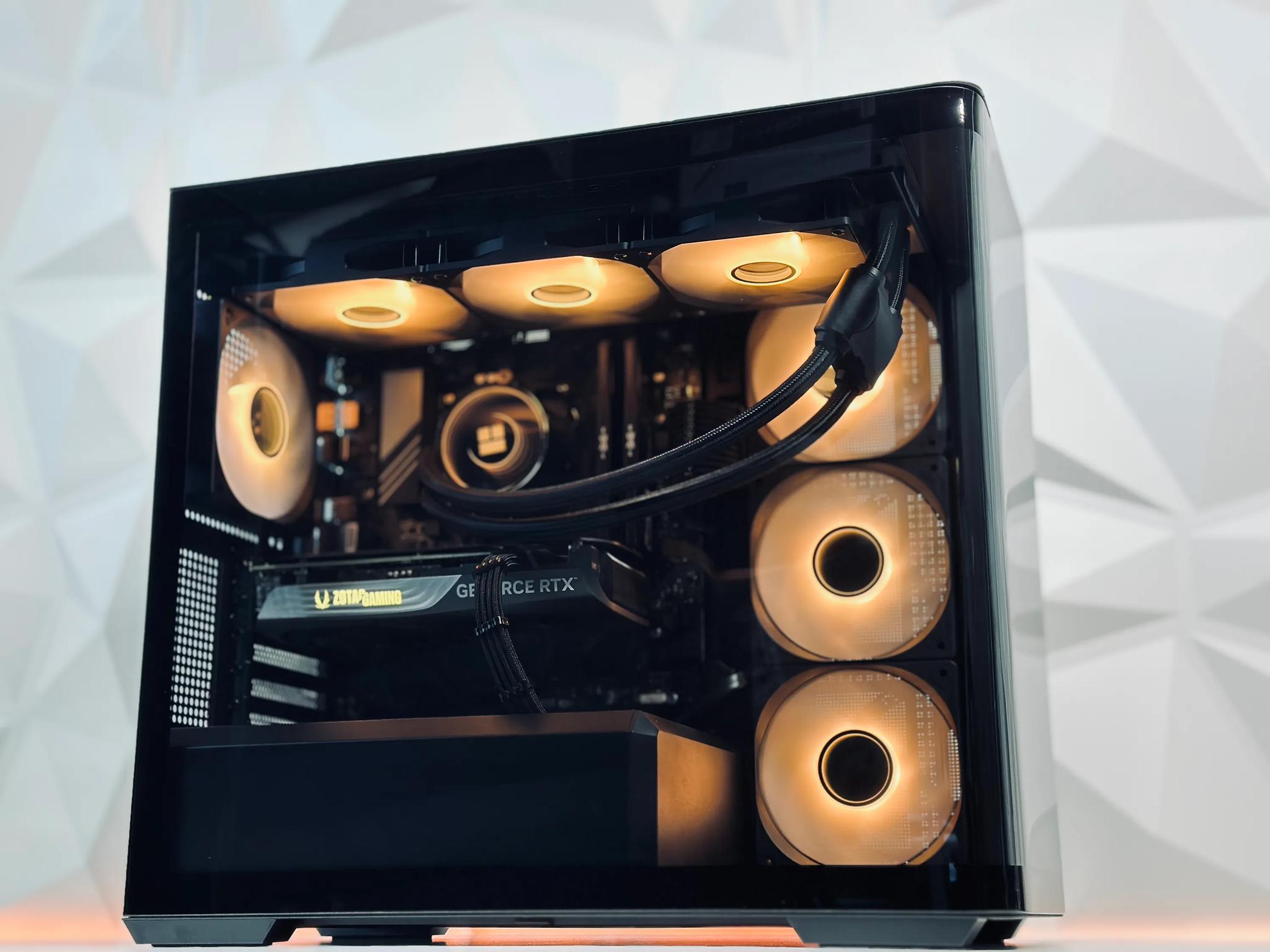 🌌🌑Dark Nebula🔭Liquid Cooled Gaming PC🔭Nvidia RTX 4070 Super 12GB🔭Ryzen 5 7600X🔭32GB DDR5🔭1TB