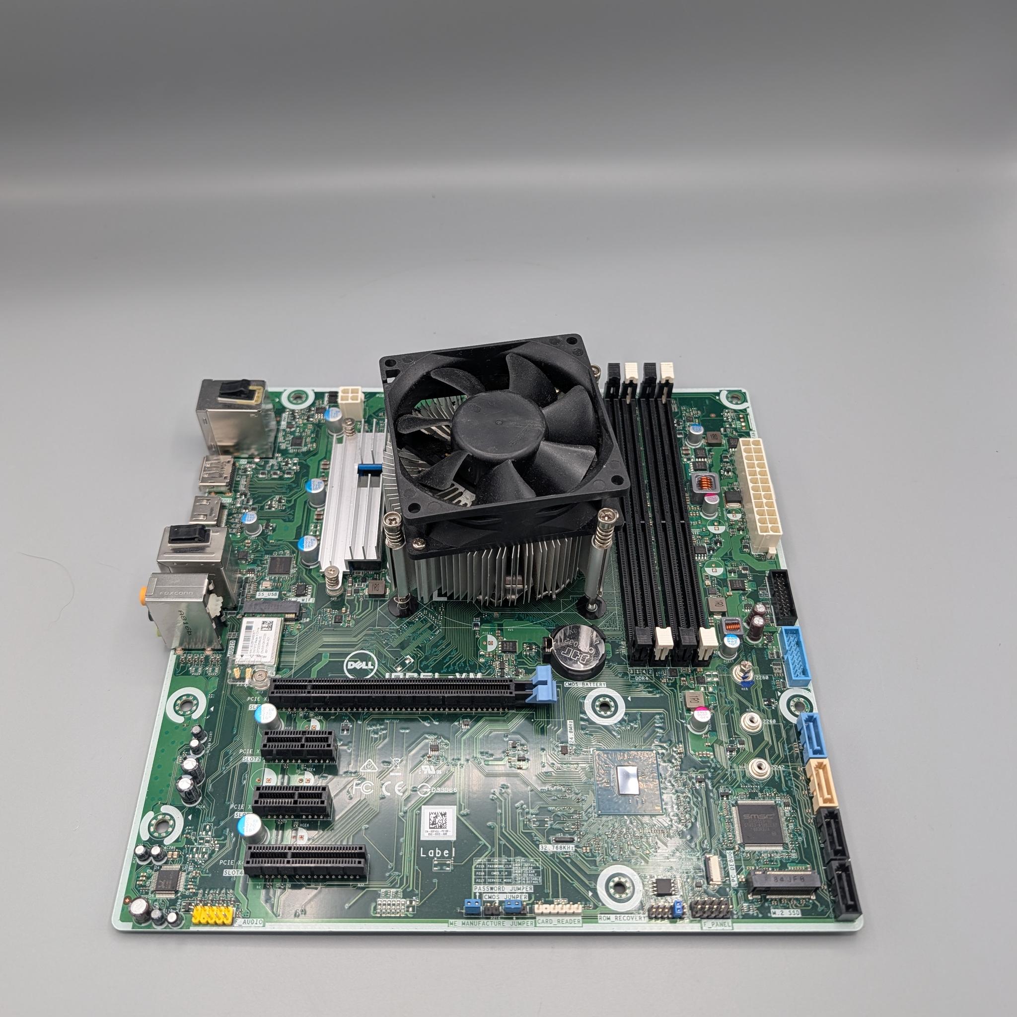 CPU combo! | I3 8100 | LGA 1151 DELL Cooler | Fresh thermal paste |