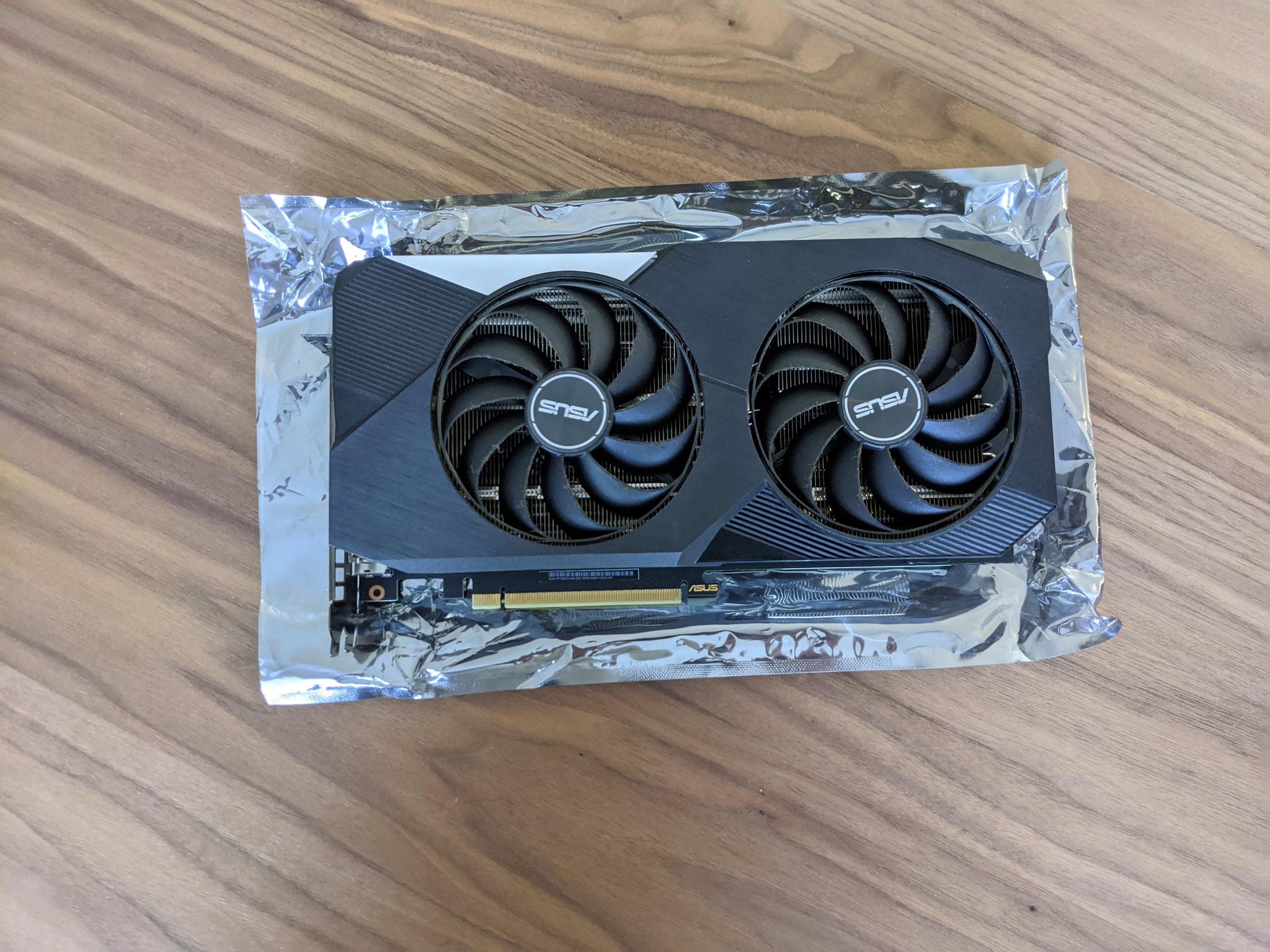ASUS RTX 3060ti - DUAL-RTX3060TI-08G