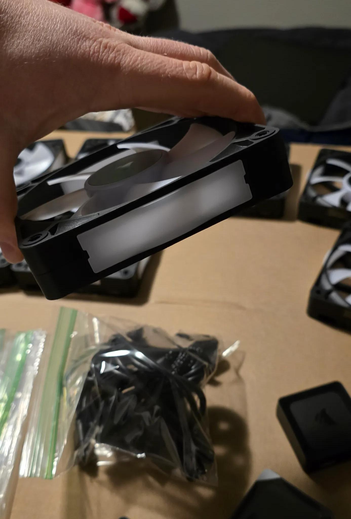 X8 CORSAIR RX 120 MM CASE FANS