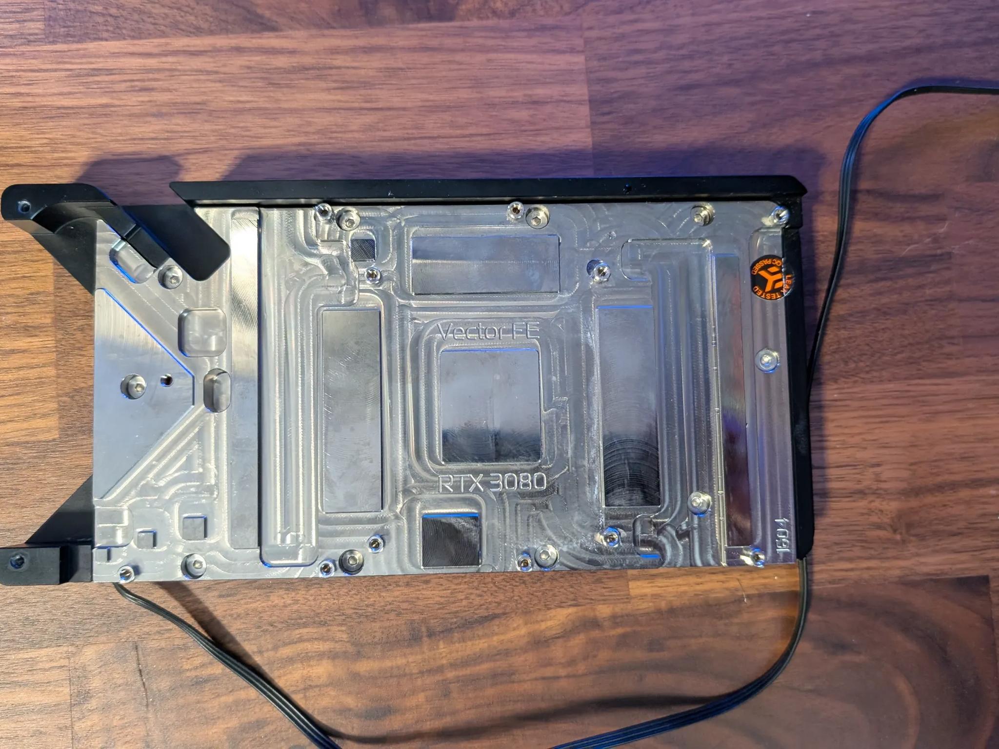 RTX 3080 FE with EKWB waterblock