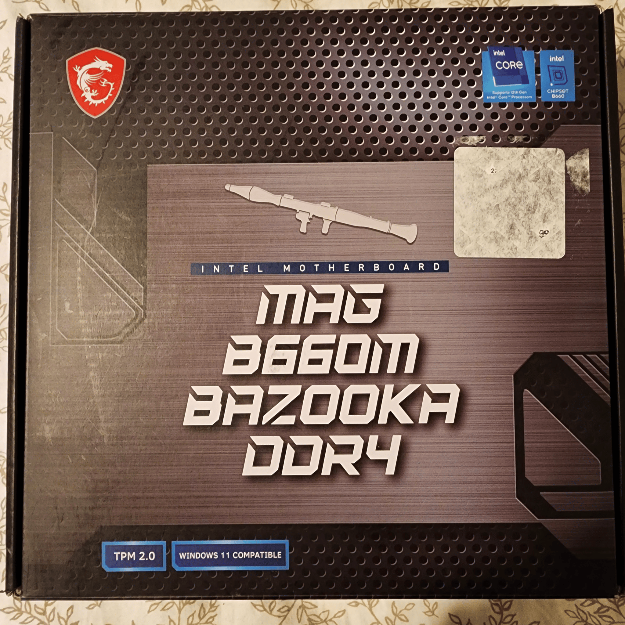 Open 📦! MSI MAG B660M Bazooka DDR4