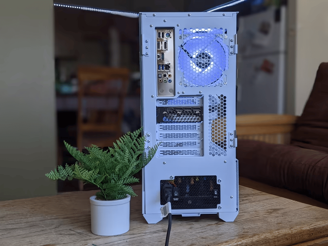 White Rtx 3060ti I5 10600kf Gaming and Streaming PC