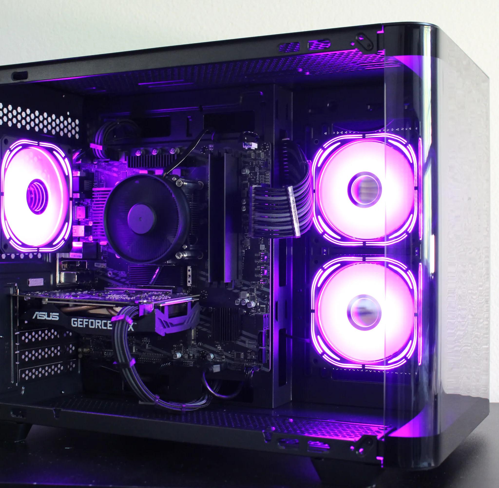RTX Black Gaming PC | INTEL i7 10700F | Windows 11 Pro | 16GB Ram | 512GB SSD | WiFi & BLE