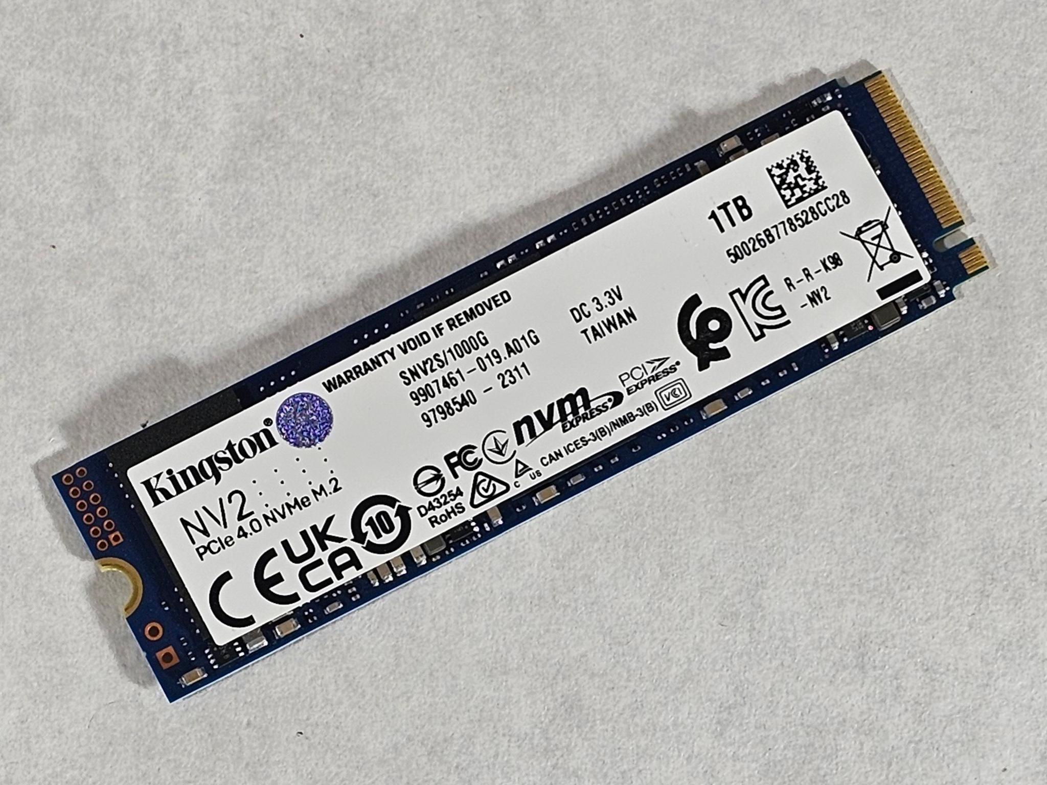 1TB NVMe M.2 SSD Gen4 PCIe 4.0 Kingston NV2
