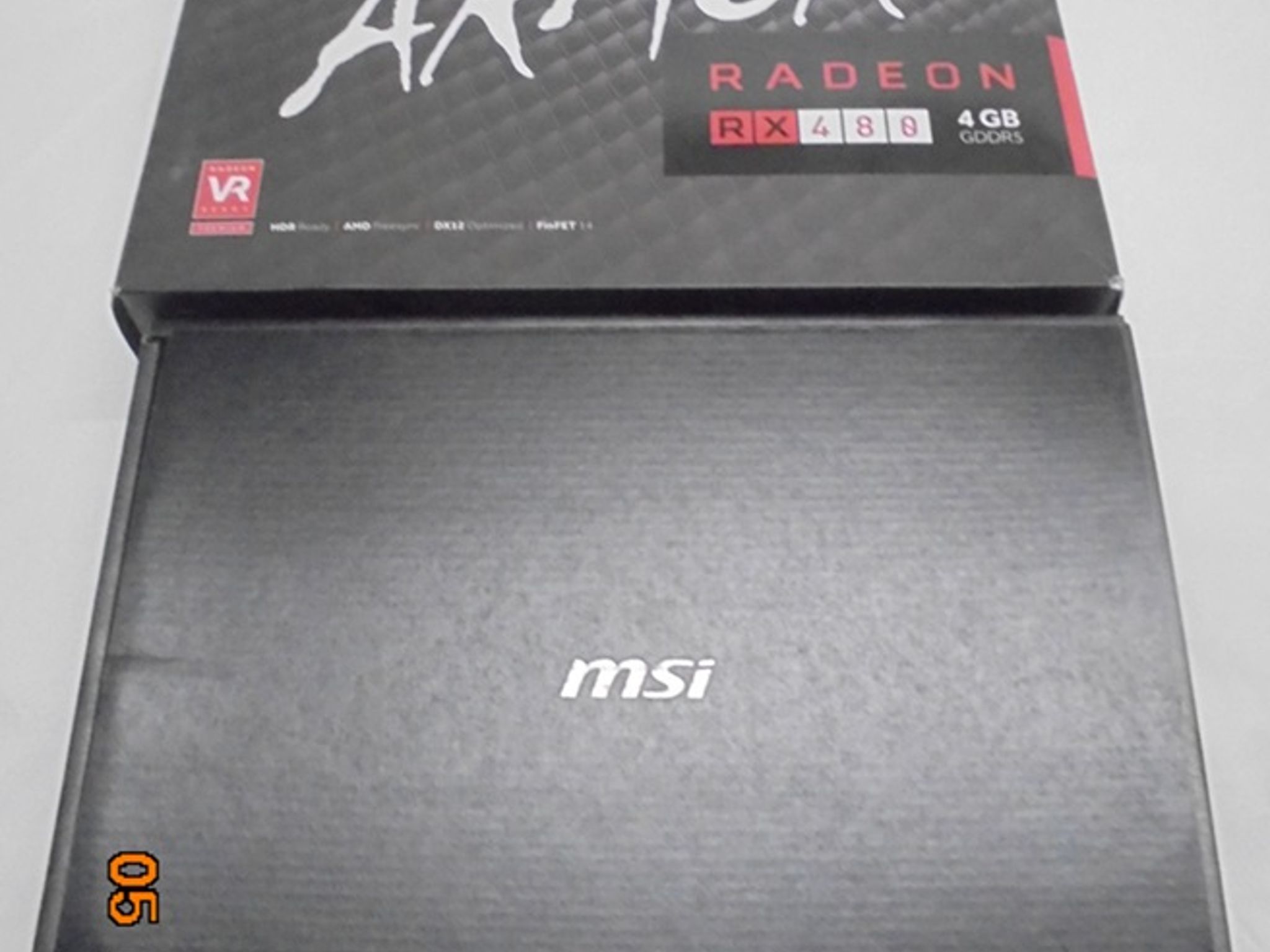 MSI RX 480 Armor 4GB OC/Like New/Open Box Condition