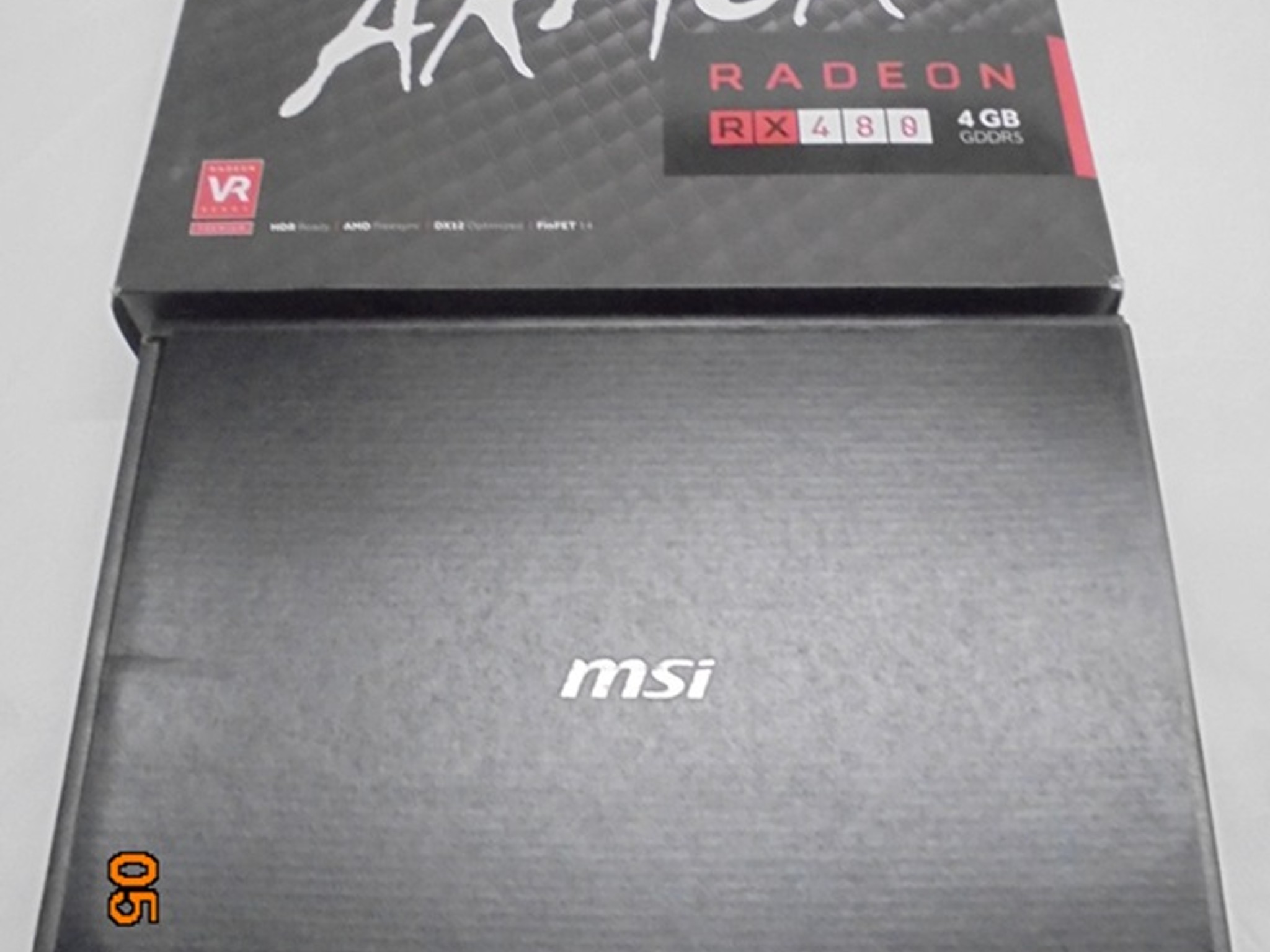 MSI RX 480 Armor 4GB OC/Like New/Open Box Condition
