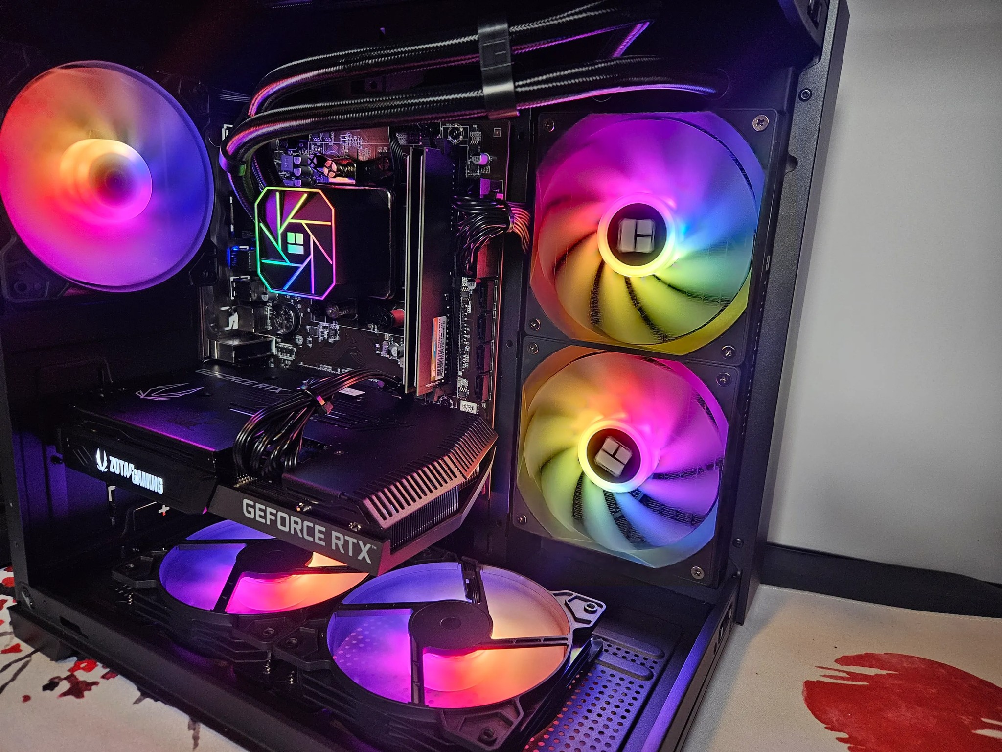 Cyber Monday deal! Dark Side liquid cooled RIG Ryzen 5 / 32GB DDR4 / 1TB SSD / RTX 3070