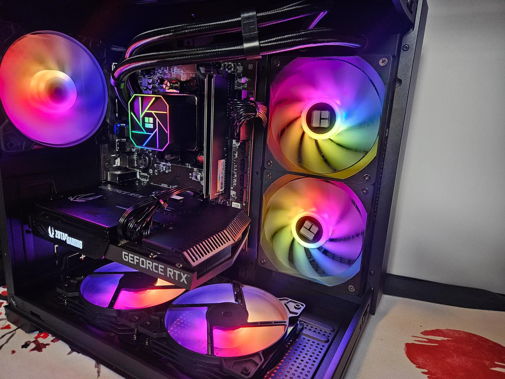 Cyber Monday deal! Dark Side liquid cooled RIG Ryzen 5 / 32GB DDR4 / 1TB SSD / RTX 3070