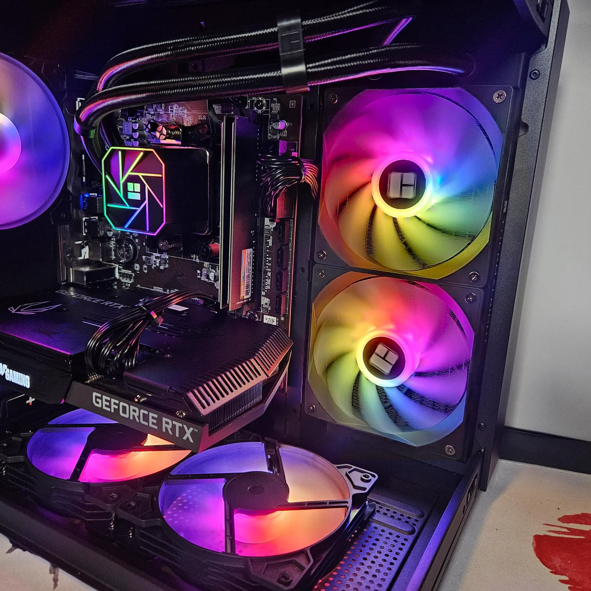 Cyber Monday deal! Dark Side liquid cooled RIG Ryzen 5 / 32GB DDR4 / 1TB SSD / RTX 3070