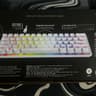Razer Huntsman Mini Mercury White 60% Optical Keyboard – Foam Mod – Clean