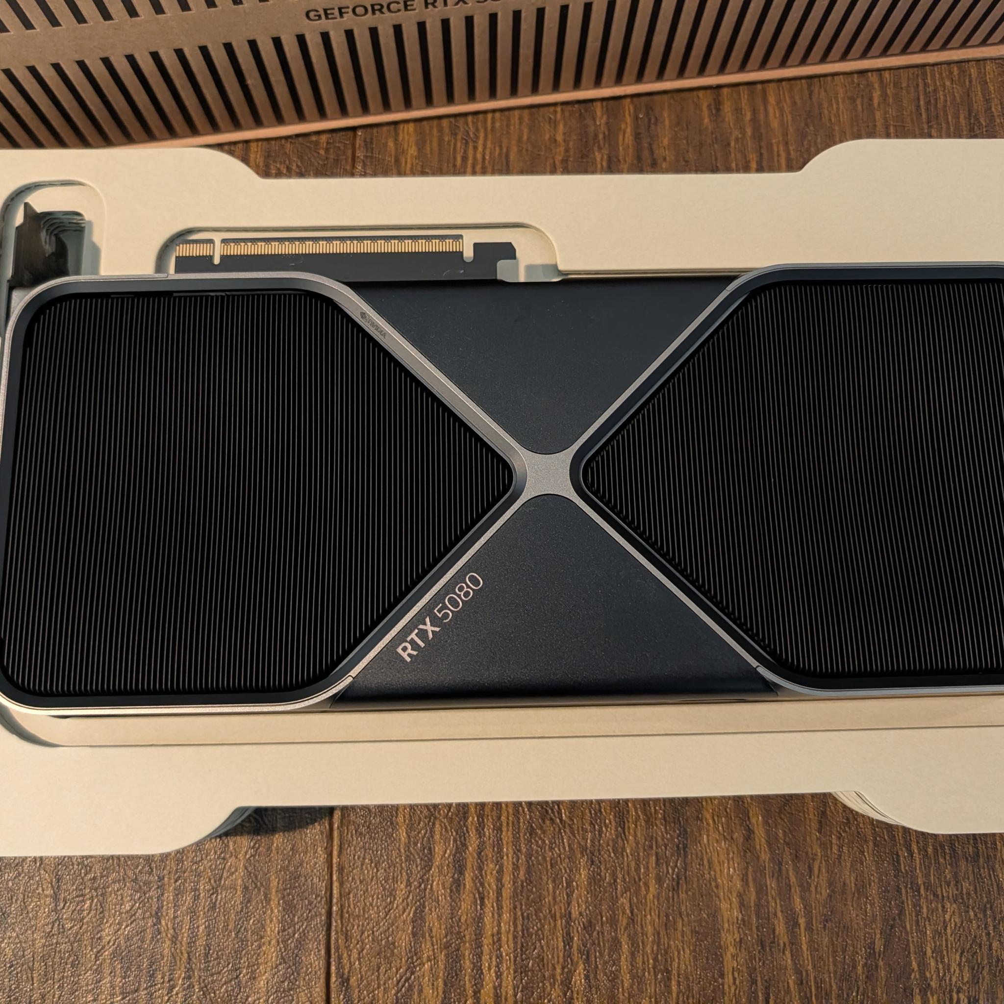 NVIDIA GeForce RTX 5080 Founders Edition - LIKE NEW PRESTINE CONDITION