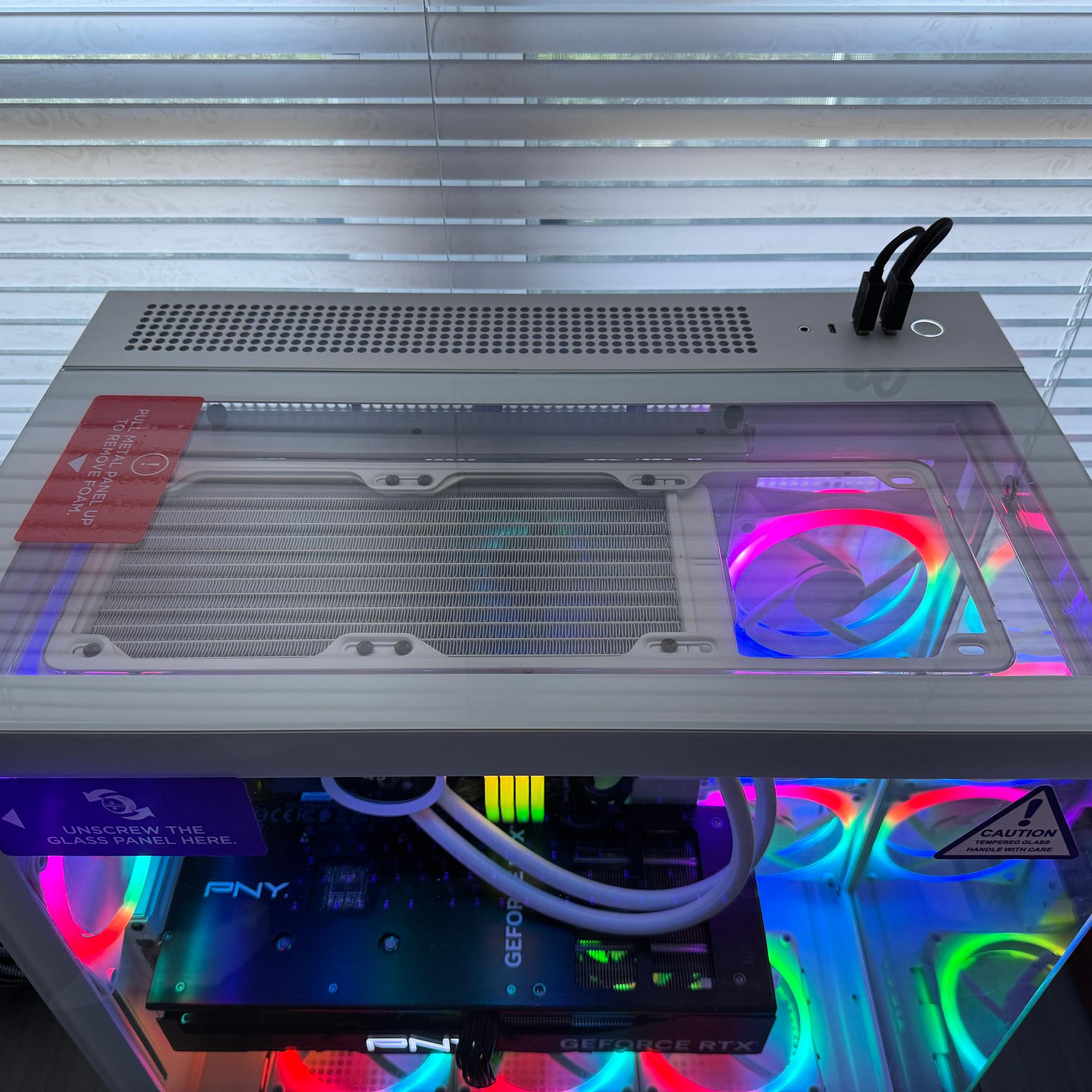 H9 White Case Ryzen 7 9800X3D - 4080 Super Custom Gaming PC Build