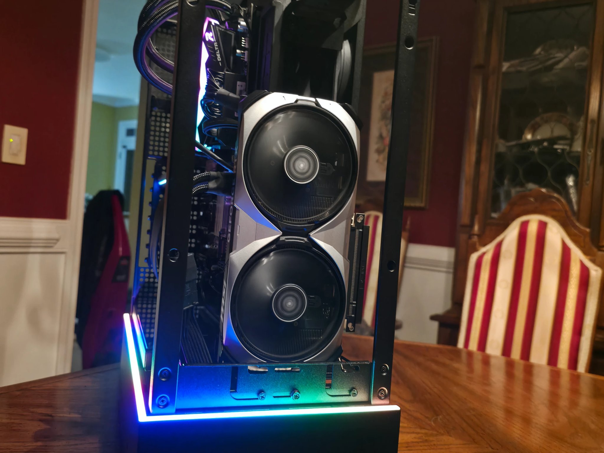 🌊 1440p Gaming Beast | I7-14700F | RTX 4070TI | 1TB SSD | 32GB RAM | WiFi 7 & Bluetooth ⛈️