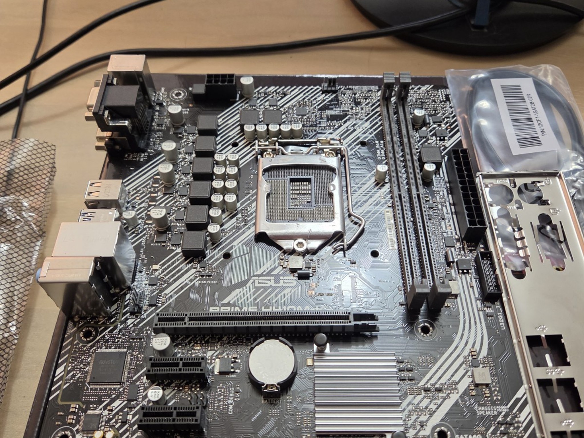 ASUS PRIME H410M-K LGA 1200 Intel 10th Gen H410 DDR4 USB3.2 Motherboard M-ATX