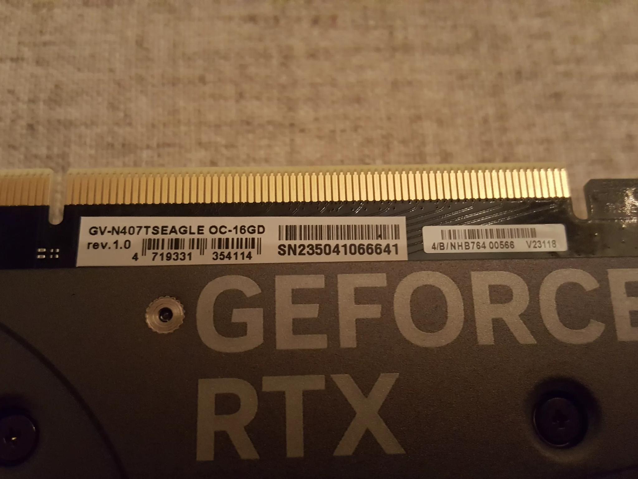Nvidia RTX 4070 Ti SUPER GIGABYTE EAGLE OC