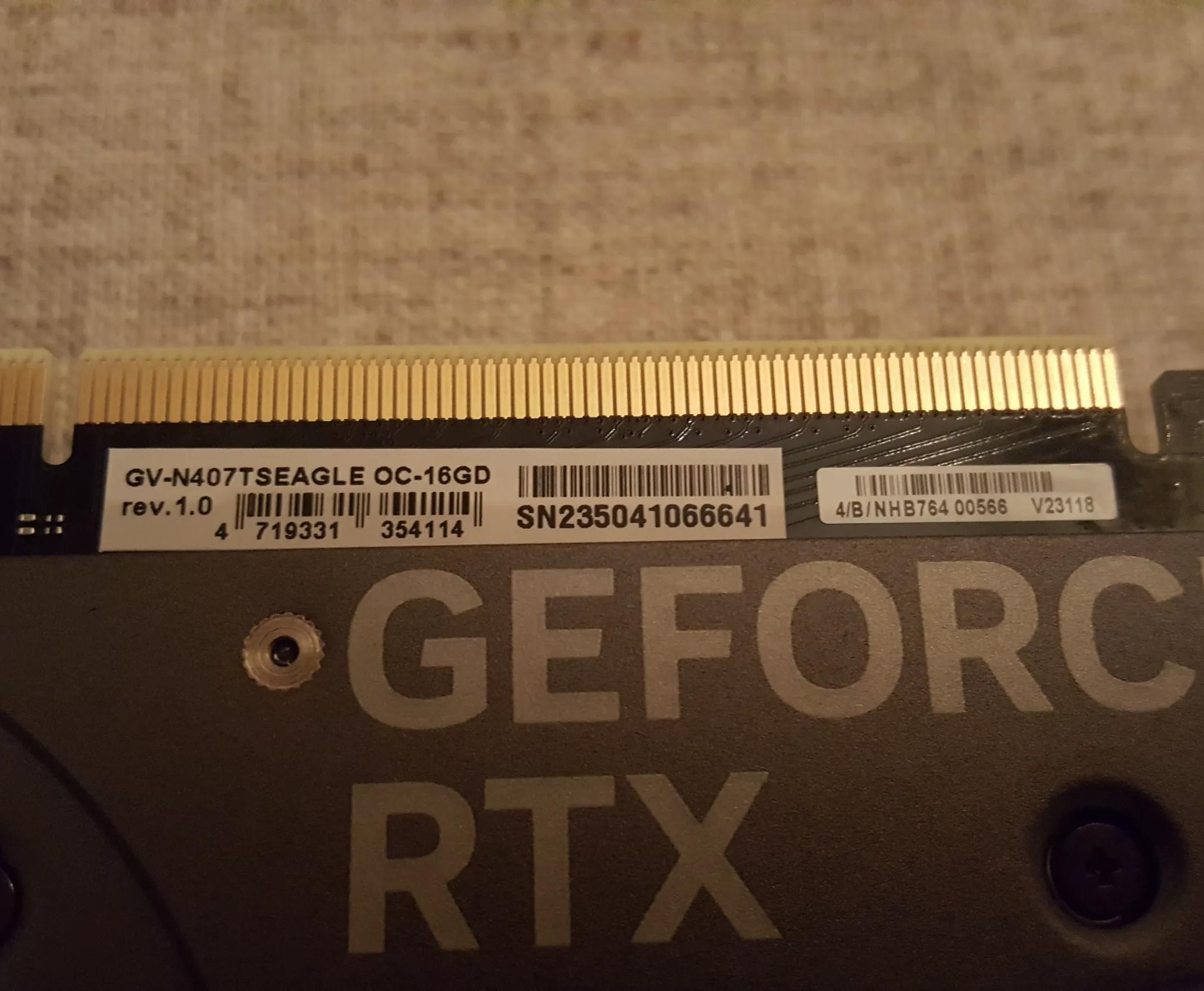 Nvidia RTX 4070 Ti SUPER GIGABYTE EAGLE OC