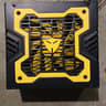 Hercules Yellow 12cm-Fan 600w-Max ATX Power Supply 20+4Pin, SATA & PCIe (Custom Made)