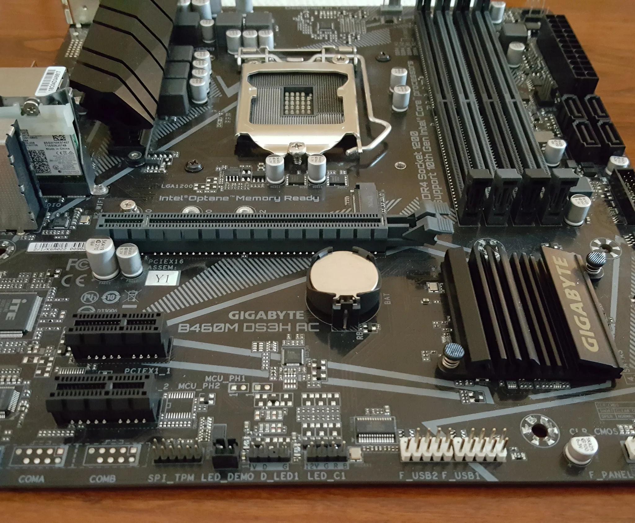 GIGABYTE B460M DS3H AC MOTHERBOARD, LGA 1200 with WI-FI