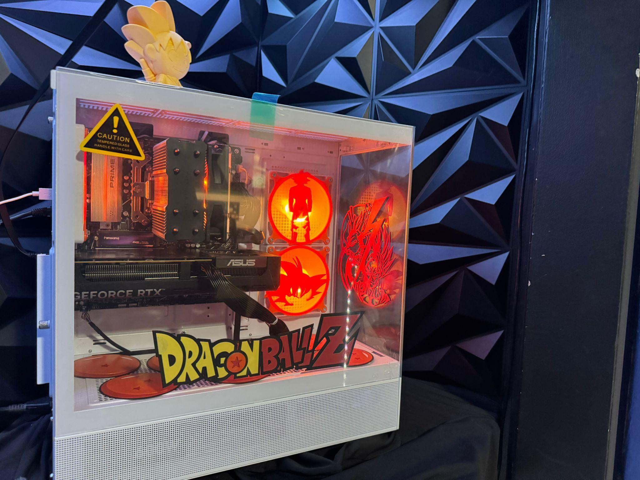 🔥 Son Goku Build 🐉⚡Ryzen 5 7500F | RTX 5060 | 32 GB DR55|1 TB NVMe|