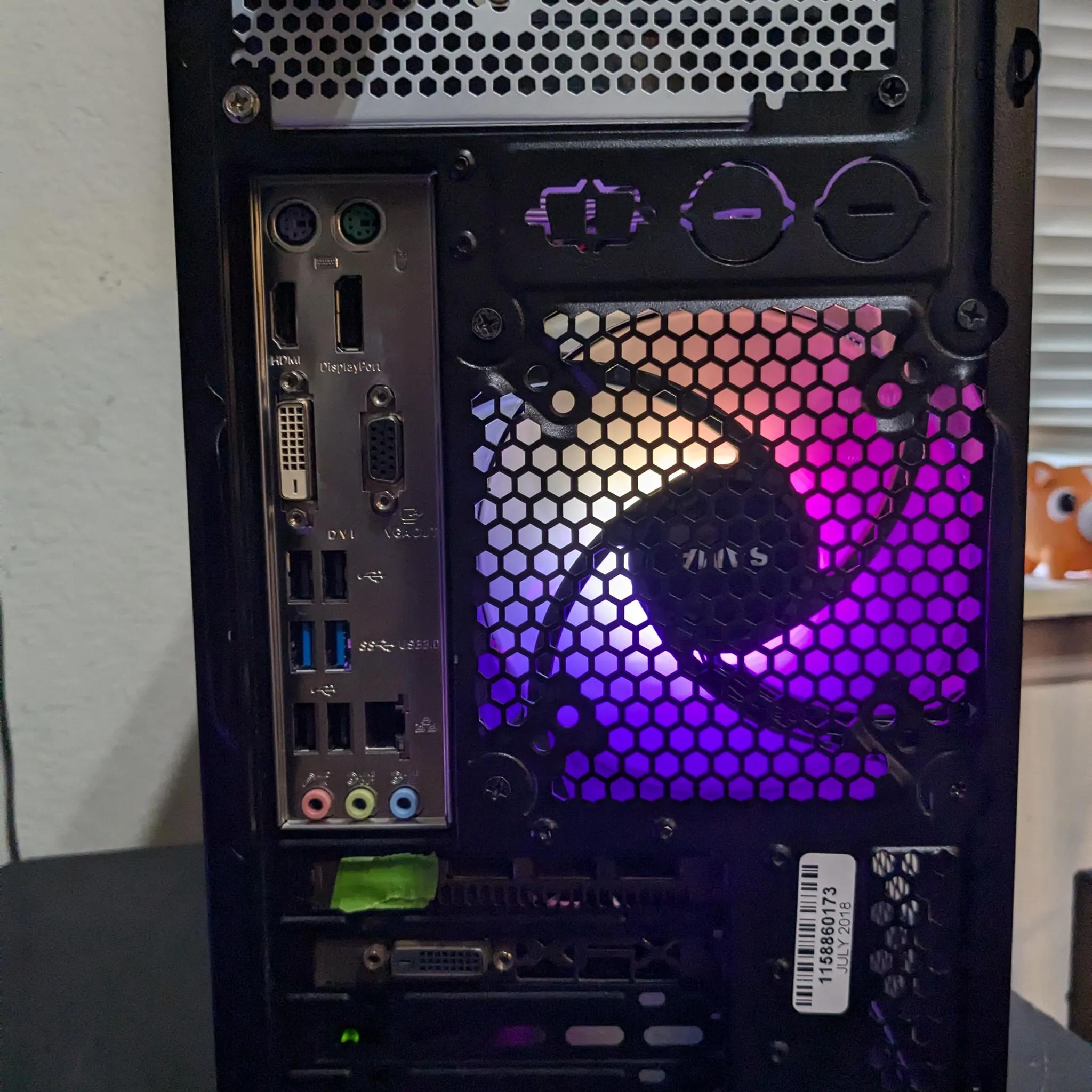 120 FPS Fortnite | 180 Day Warranty | e3-1231v3, 16GB RAM, RX 470 4GB, 400GB SSD, Win10, Wifi, RGB