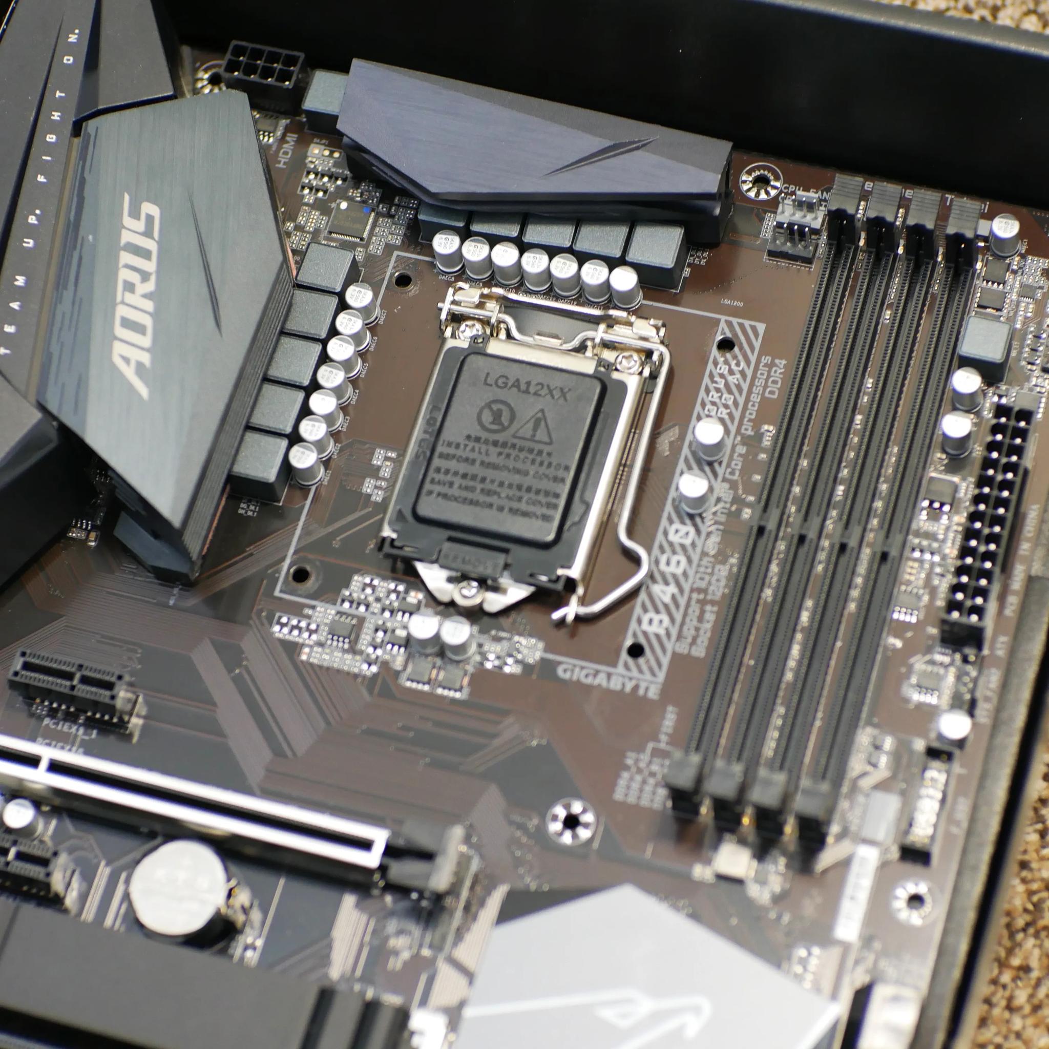 Motherboard Gigabyte b460 aorus pro ac lga 1200 UNTESTED!