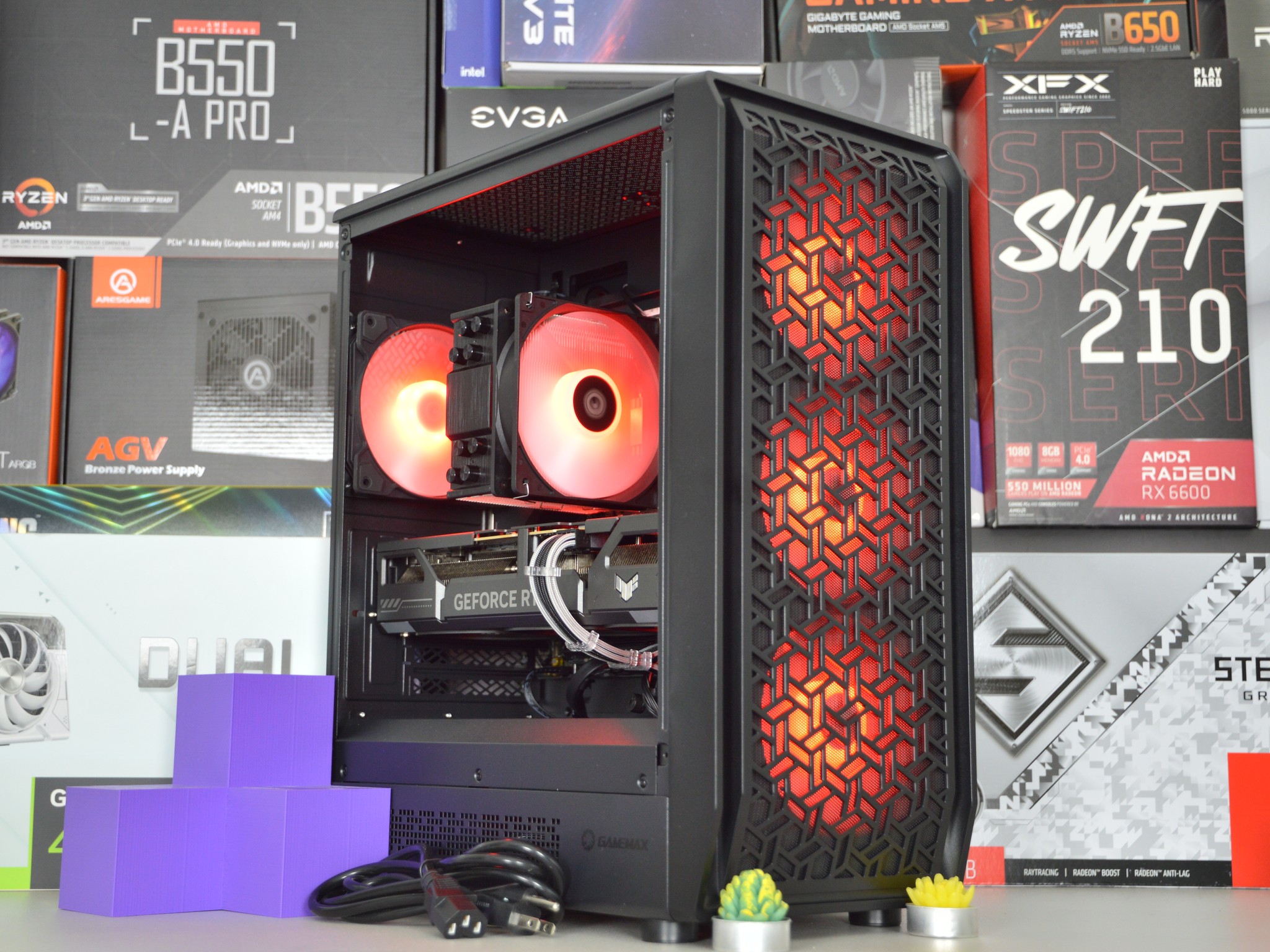 🌋🌋 | RTX 5060 8GB| RYZEN 7 3700X | 16 GB DDR4 RAM | 1TB NVME SSD | Volcanic Rock |