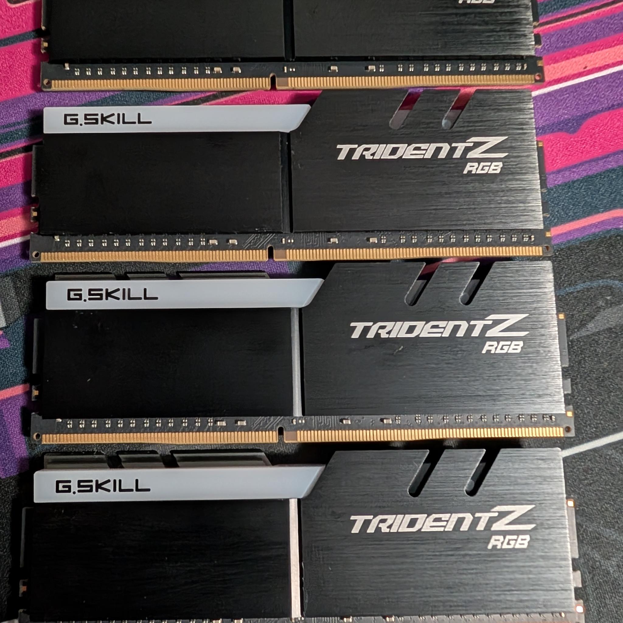G.Skill Trident Z RGB 64GB (4x16GB) DDR4 3600MHz