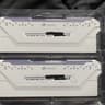 Corsair Vengeance RGB Pro 16GB (2x8GB) DDR4 3200MHz C16 LED Desktop Memory - White