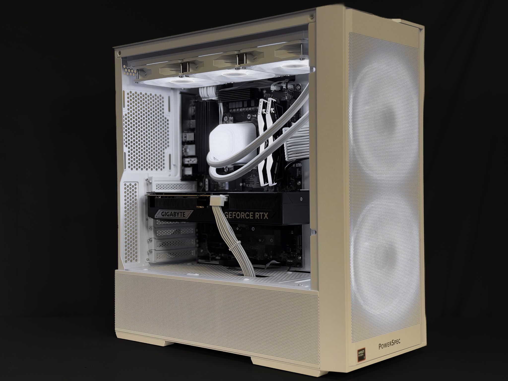 White Gaming PC - RTX 5070 Ti