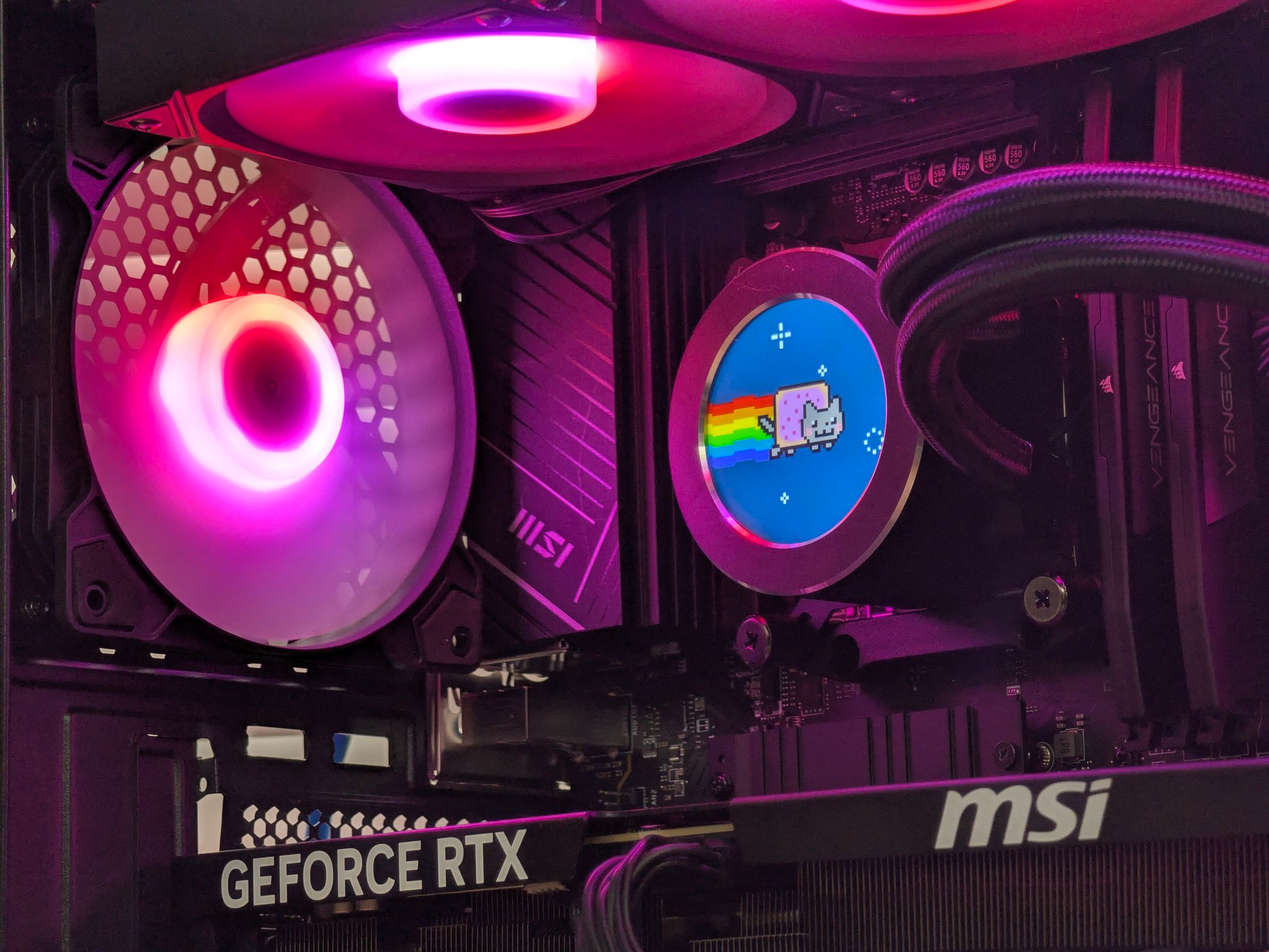 🌈🖤Ryzen 9 7900x | RTX 5070Ti | 32GB DDR5 | 2TB SSD | Gaming PC🖤🌈